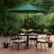 8.5ft. Outdoor Patio Market Umbrella with Wooden Pole